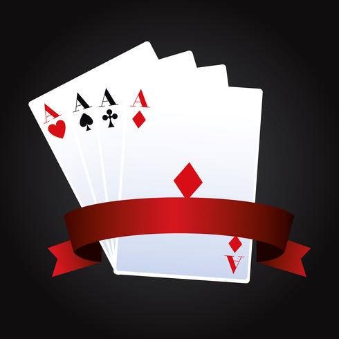 Poker Kartenspiel vektor