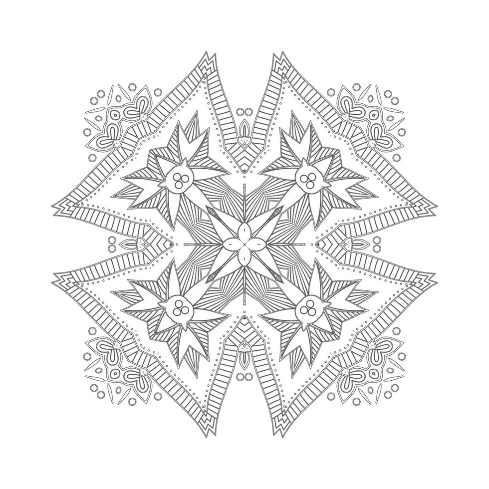 elegant mandala vektor för design