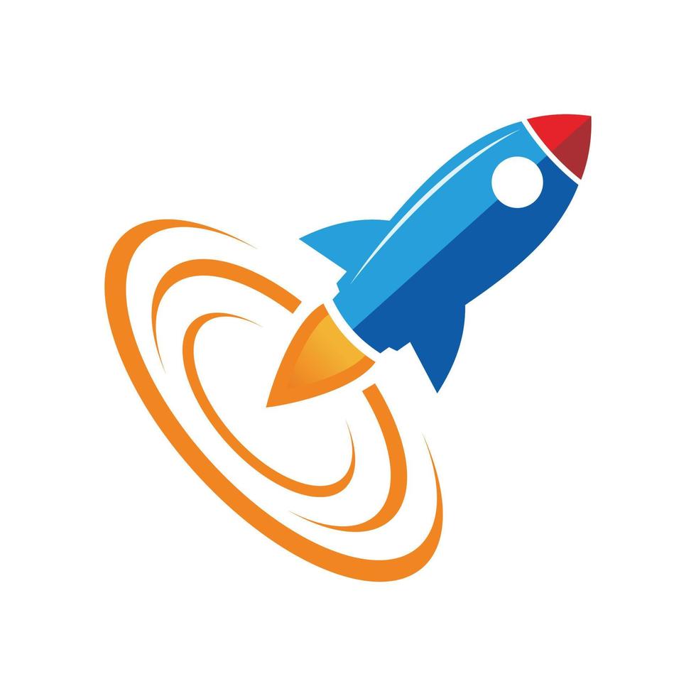 Raketenvektorsymbol, Logo vektor
