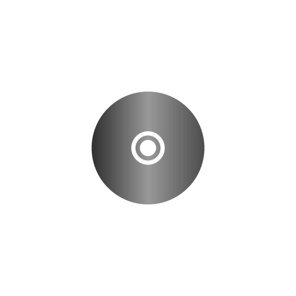 Designvorlage für Video-Disc-Symbol-Logo-Illustration vektor