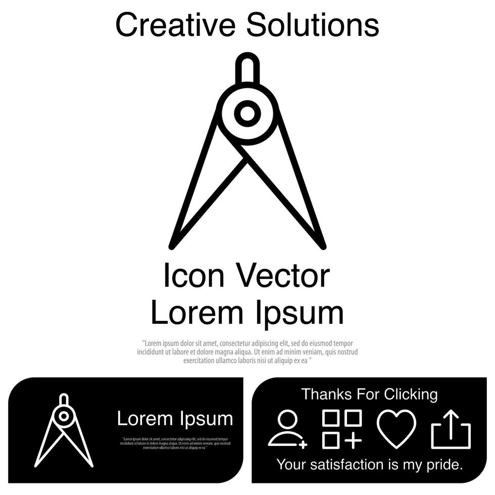 Teiler-Icon-Vektor eps 10 vektor
