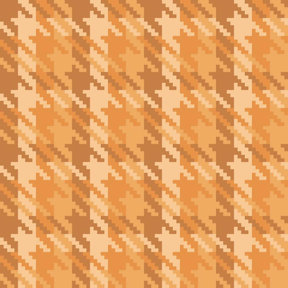 sömlöst mönster i fyra moderna orange-bruna färger. vektor