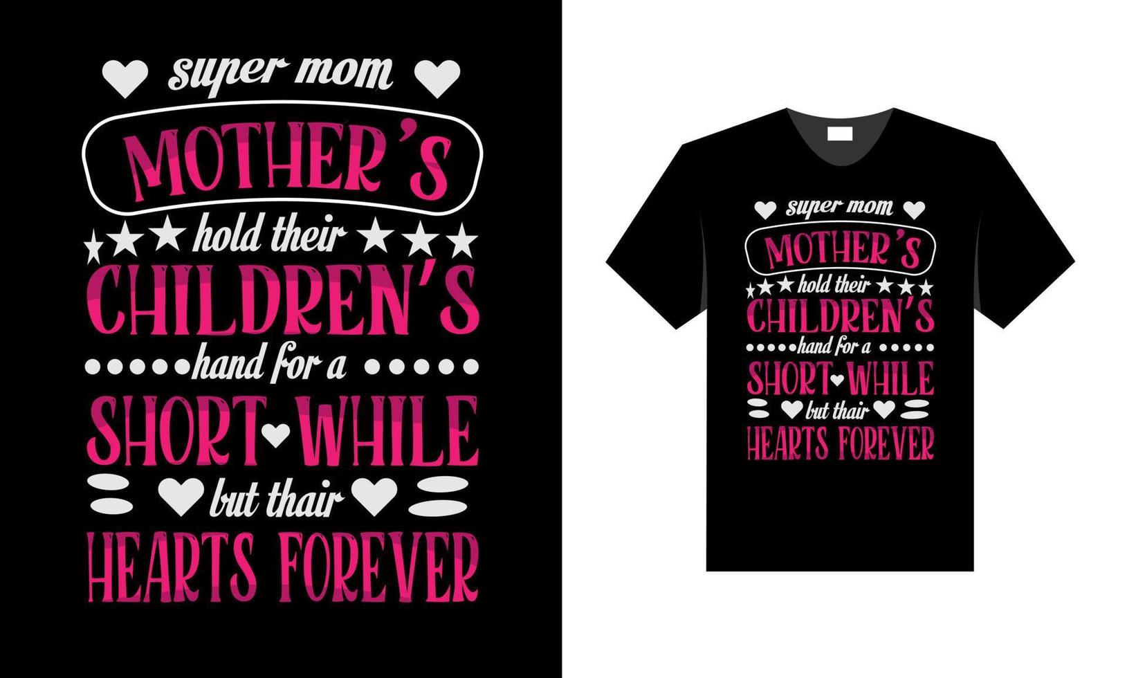 bestes T-Shirt-Design für alle Mütter.bestes T-Shirt-Design für alle Mütter. vektor
