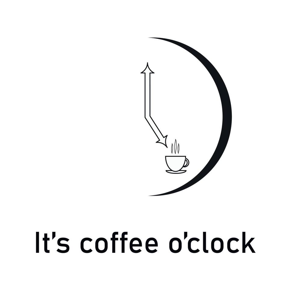 inskriptionen kaffe ger mig energi, vektorillustration, mobiltelefon laddas från en kopp kaffe vektor