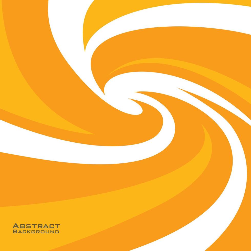 abstrakter Hintergrund einer Epizentrumswelle in gelber und oranger Farbe vektor