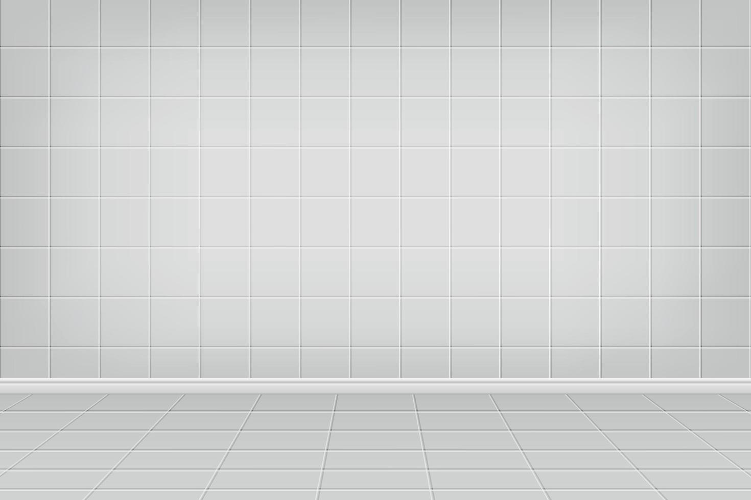 realistischer badezimmerinnenhintergrund. vektor