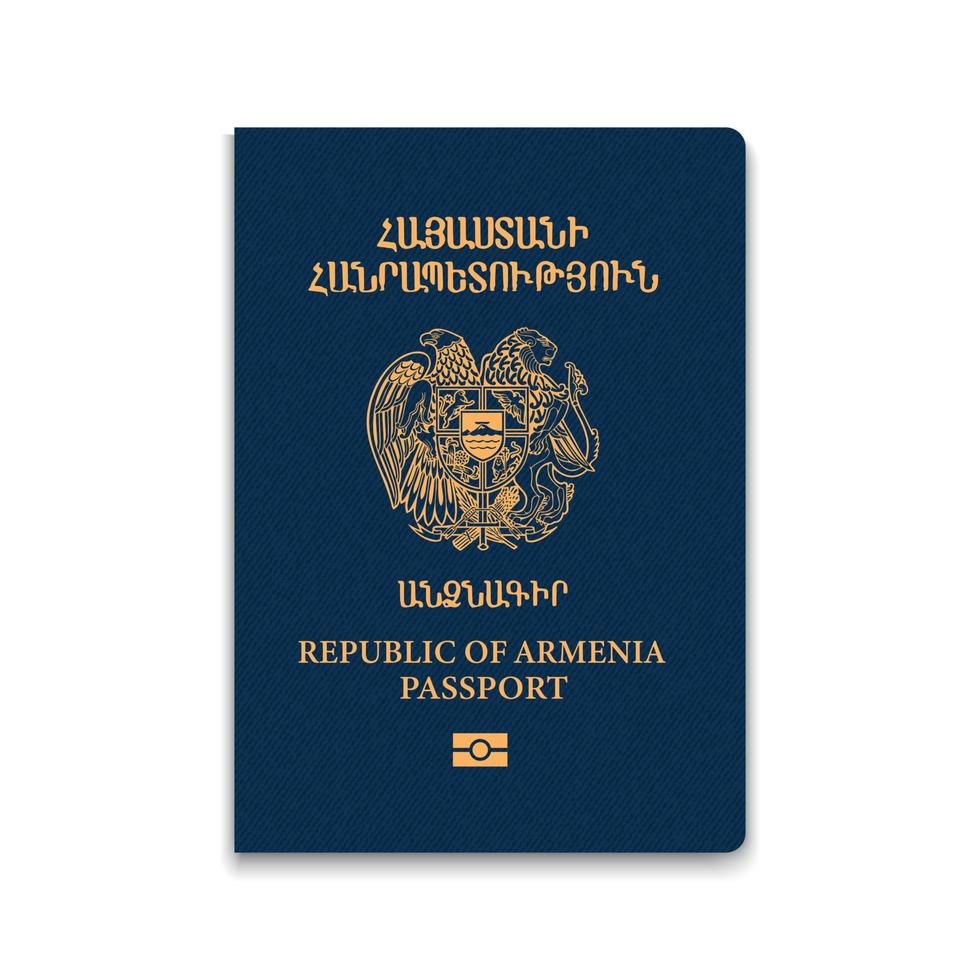 Pass von Armenien vektor