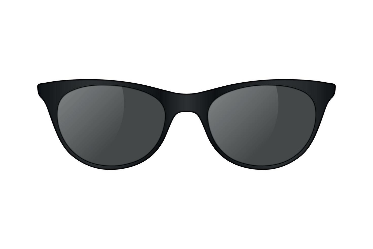 3D realistische Sonnenbrille vektor