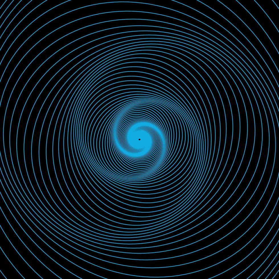 psykedelisk hypnotisk spiral vektor