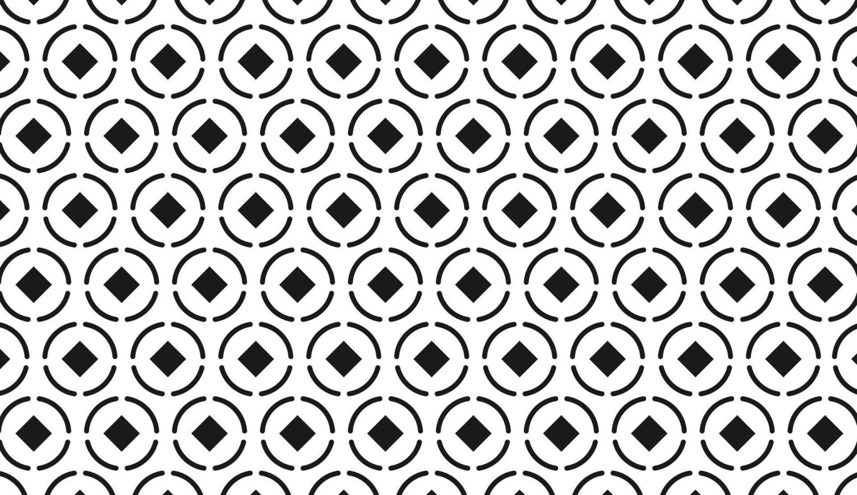 prickiga prydnad. sömlösa mönster av små cirklar och romber. minimalistisk modern mönsterdesign. kan användas för affischer, broschyrer, vykort och andra utskriftsbehov. vektor illustration