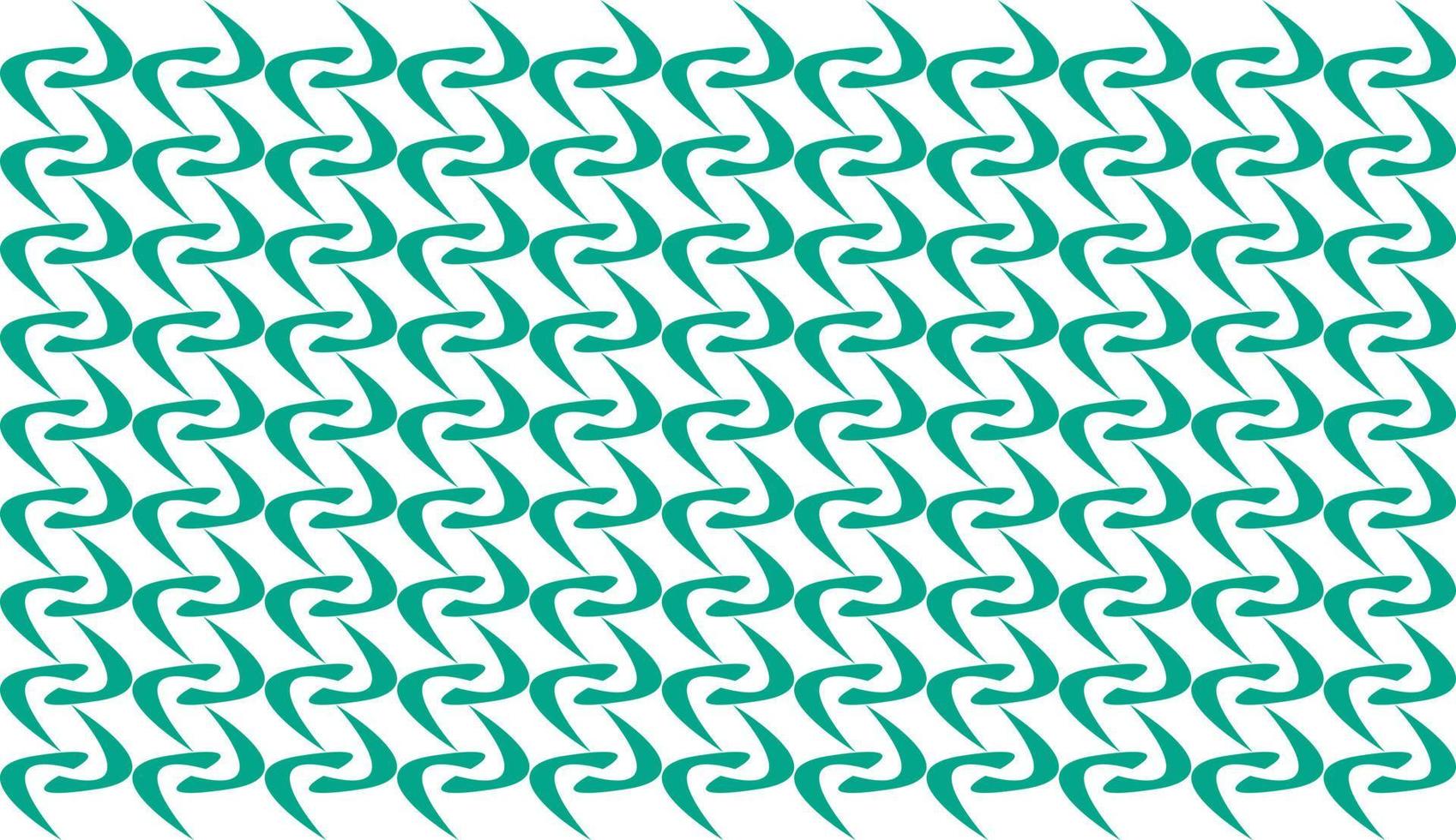 grönt kedjemönster. upprepade motiv. minimalistisk mönsterdesign. kan användas för affischer, broschyrer, vykort och andra utskriftsbehov. vektor illustration