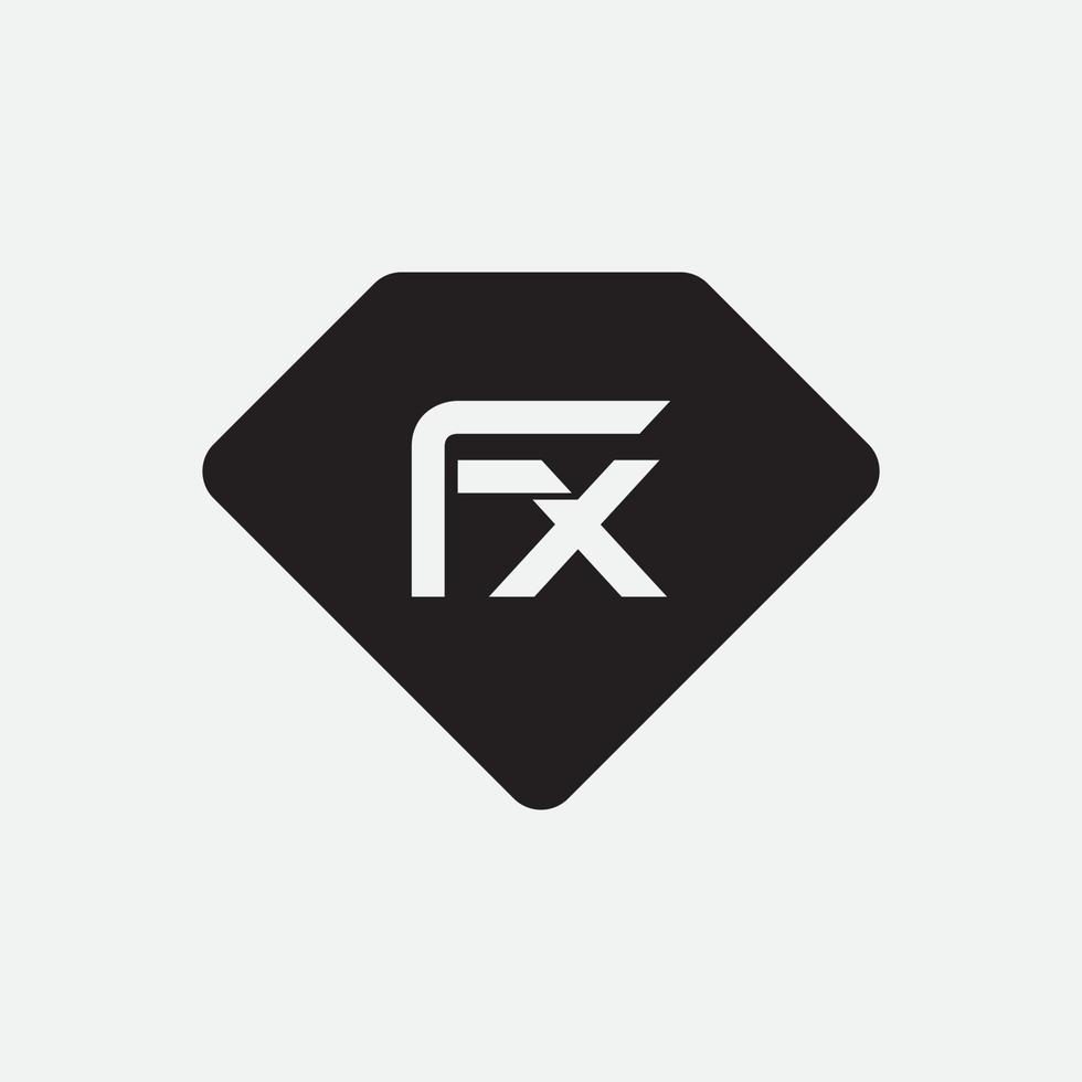 fx-Brief-Logo-Design vektor