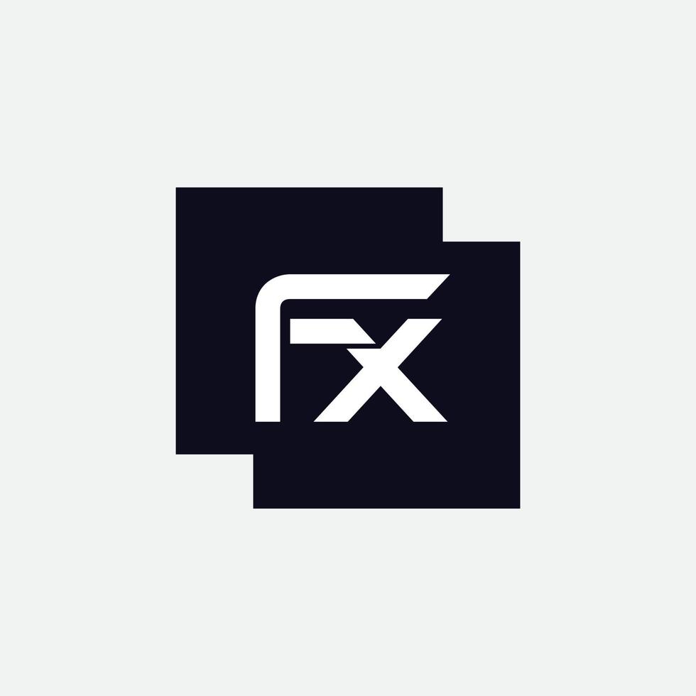 fx-Brief-Logo-Design vektor