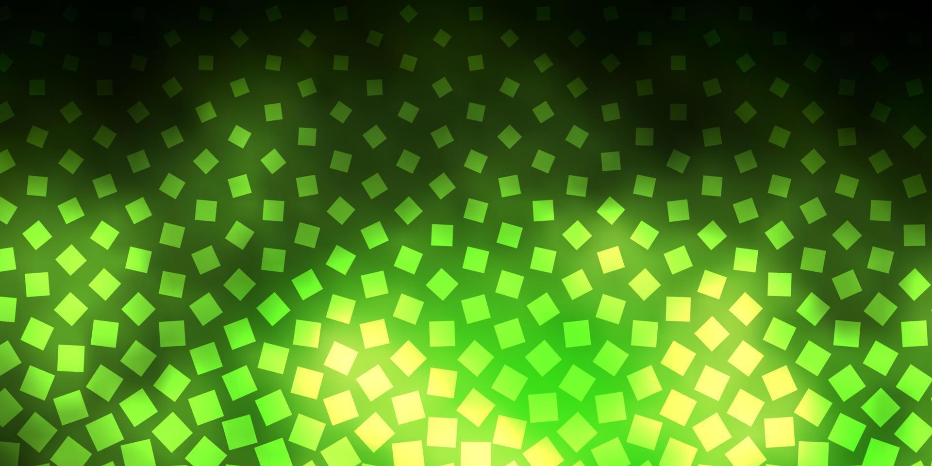 dunkelgrüner Vektorhintergrund im polygonalen Stil. vektor