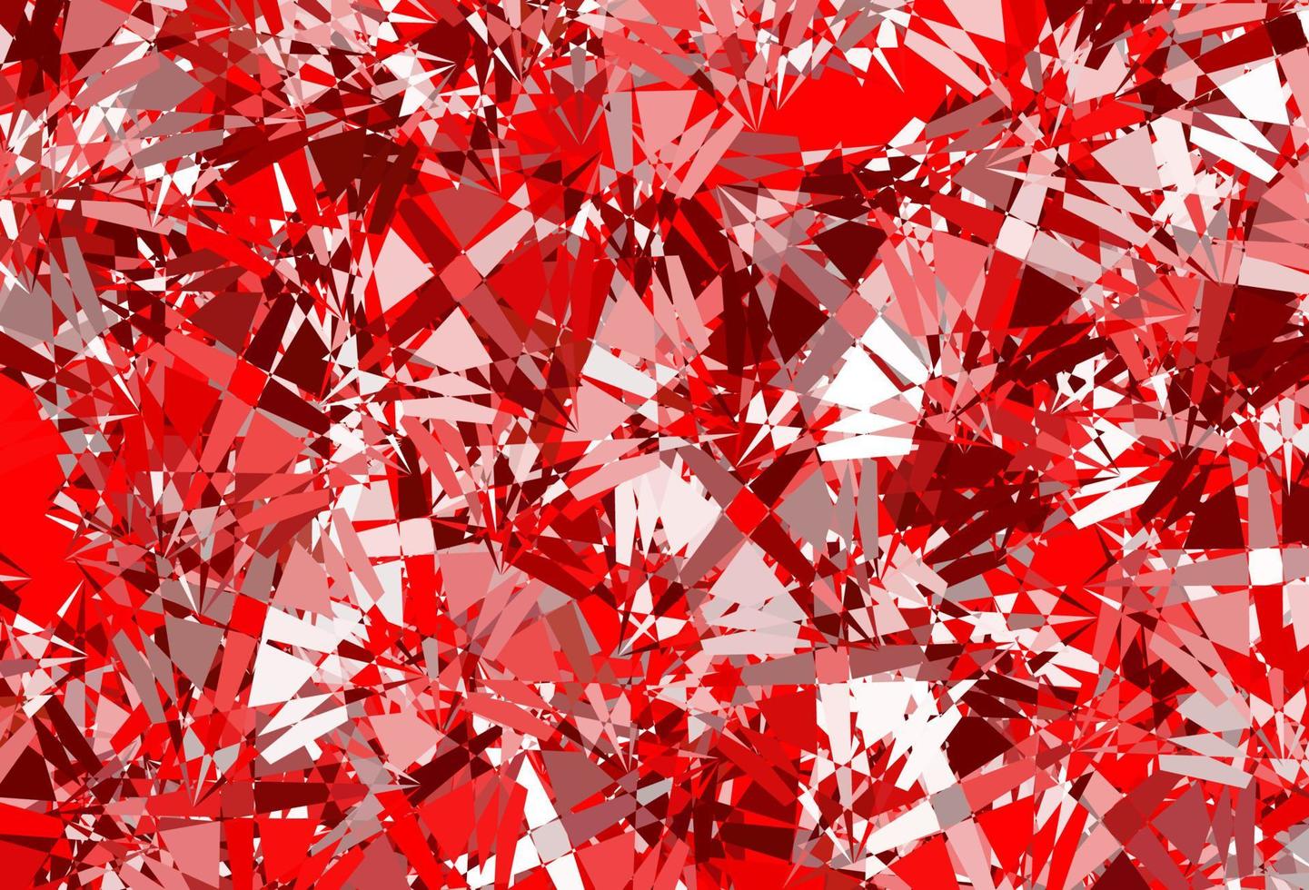mörk röd vektor bakgrund med polygonala former.