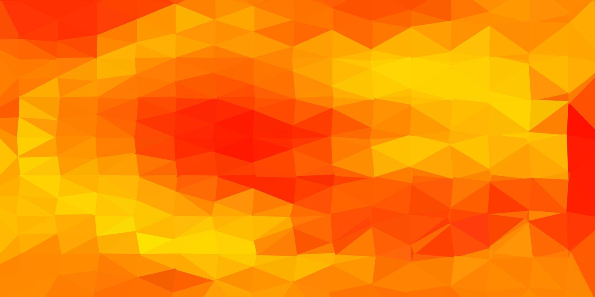 ljus orange vektor geometriska månghörnigt tapeter.