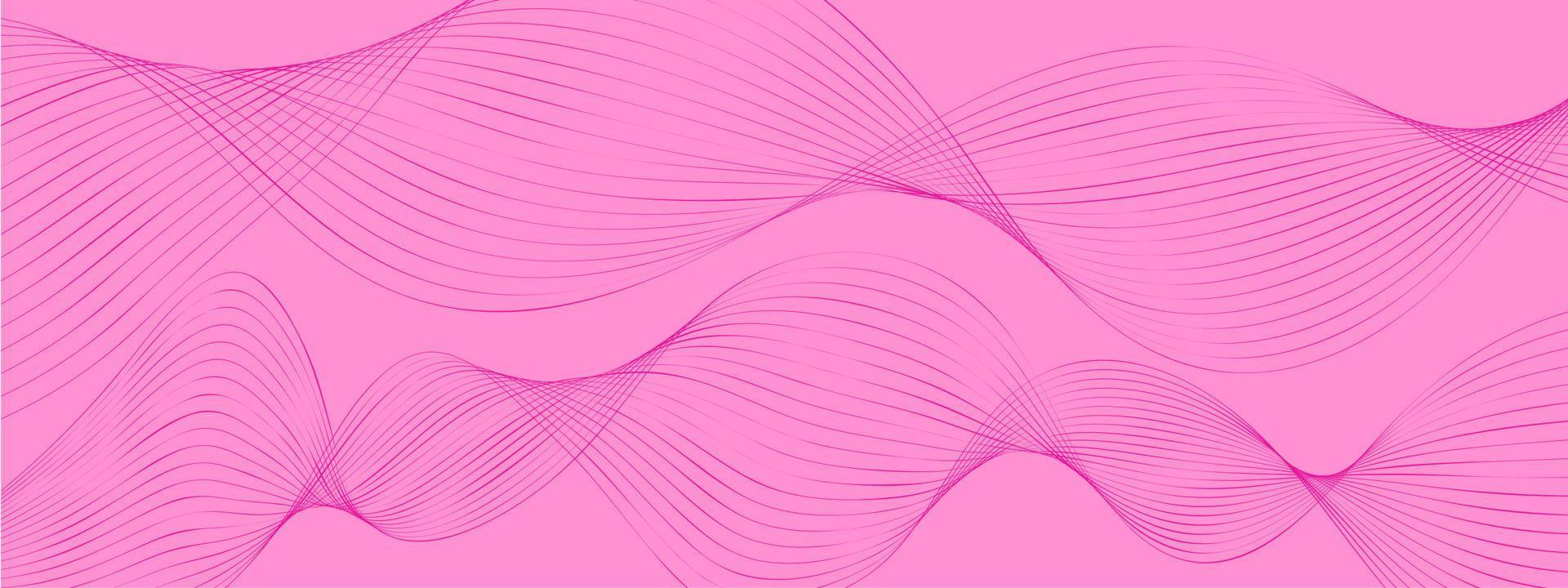minimal dynamisk rosa lila bakgrund, abstrakt kreativ digitala vågor bakgrund, modern målsida koncept vektor. ljusa släta vågor för broschyr, hemsida, flyer design, banner. vektor