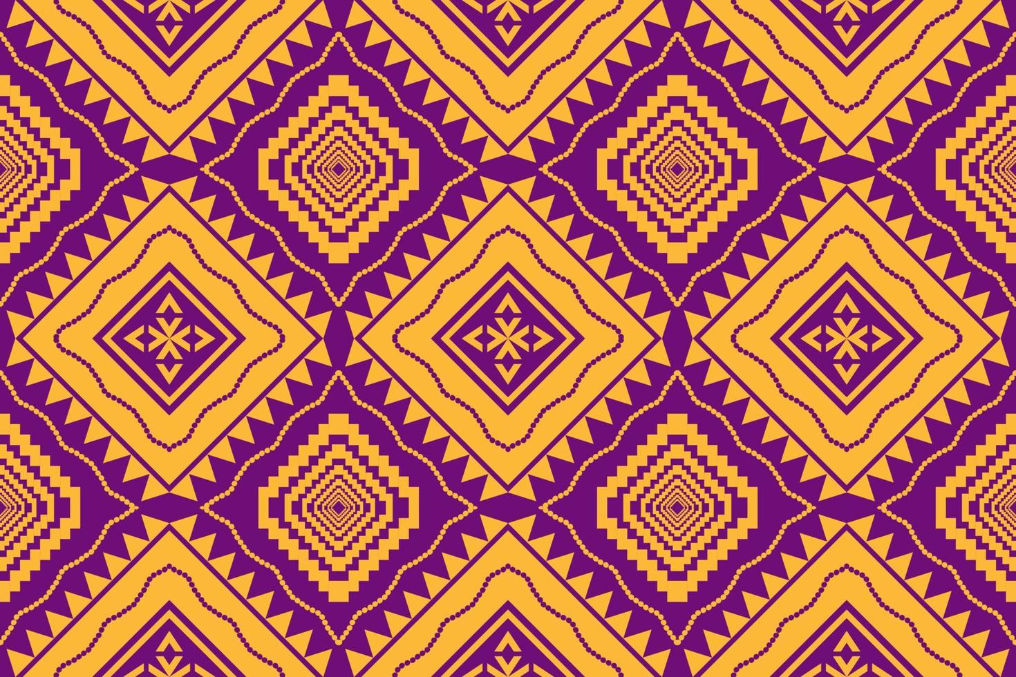 geometrische ethnische orientalische traditionelle pattern.figur stammesstickerei style.design für tapete, kleidung, verpackung, stoff, vektorillustration vektor