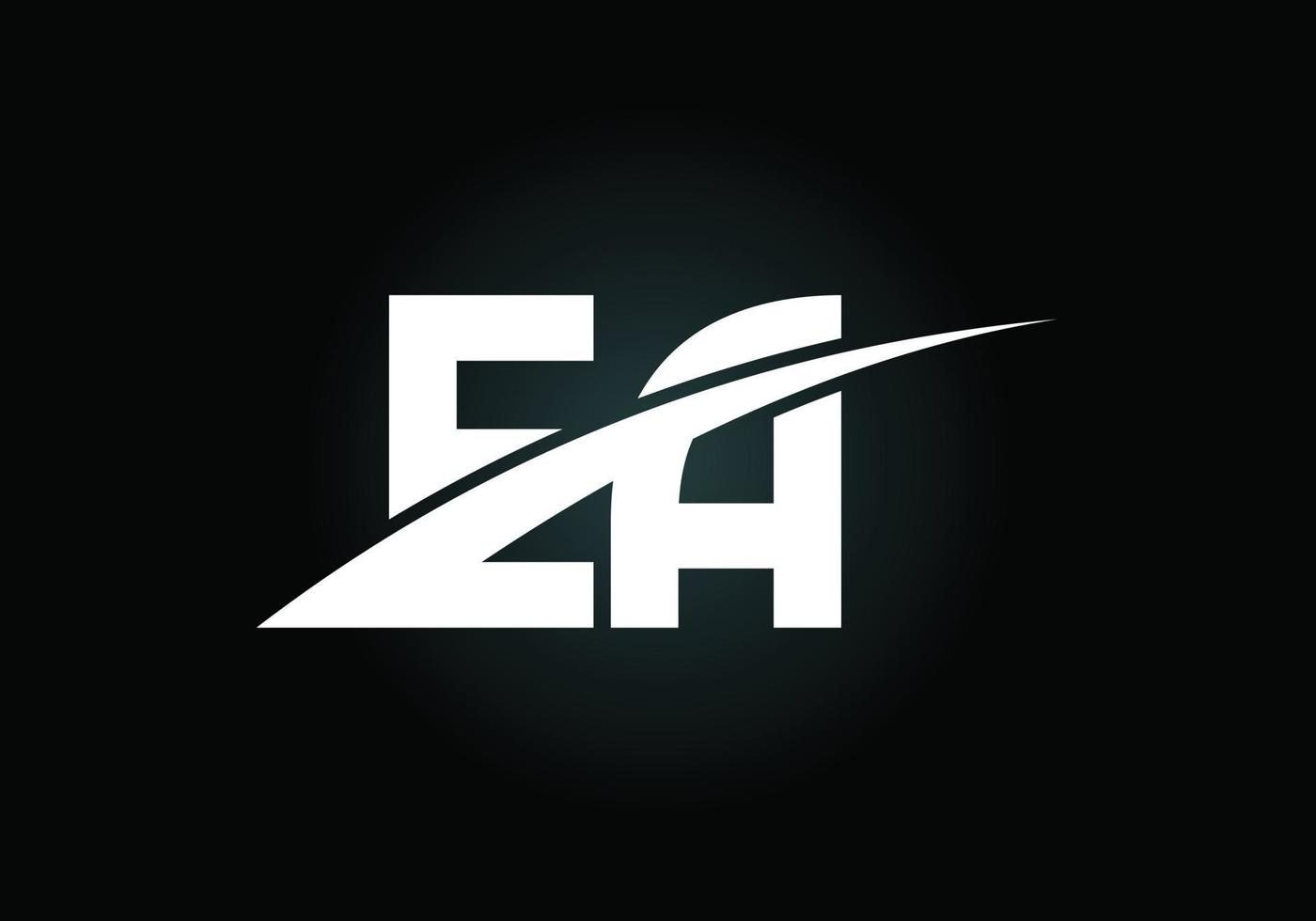Anfangsbuchstabe EA-Logo-Design-Vektor. grafisches alphabetsymbol für unternehmensidentität vektor