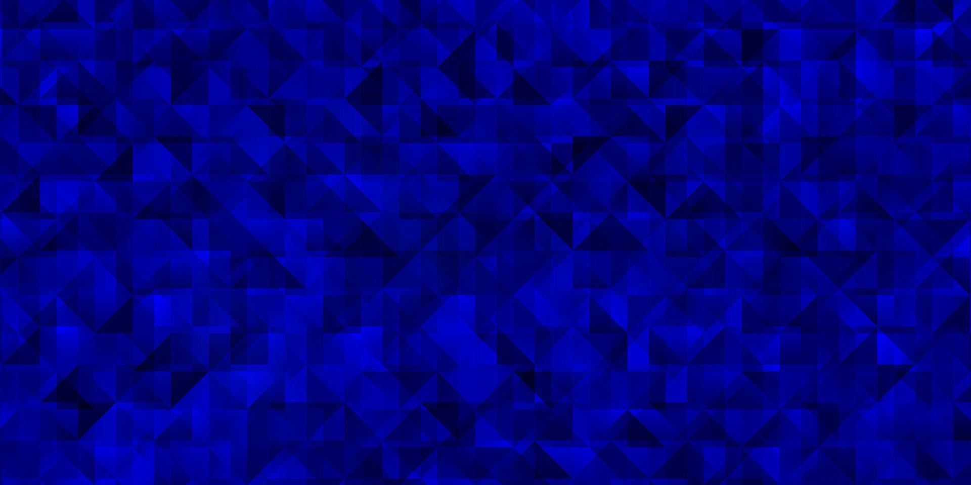 ljusblå vektor mönster med månghörnigt stil.