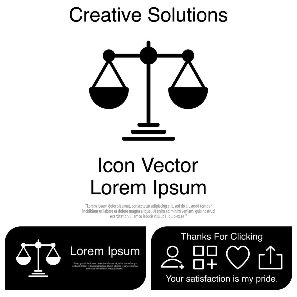 Skalen-Icon-Vektor eps 10 vektor