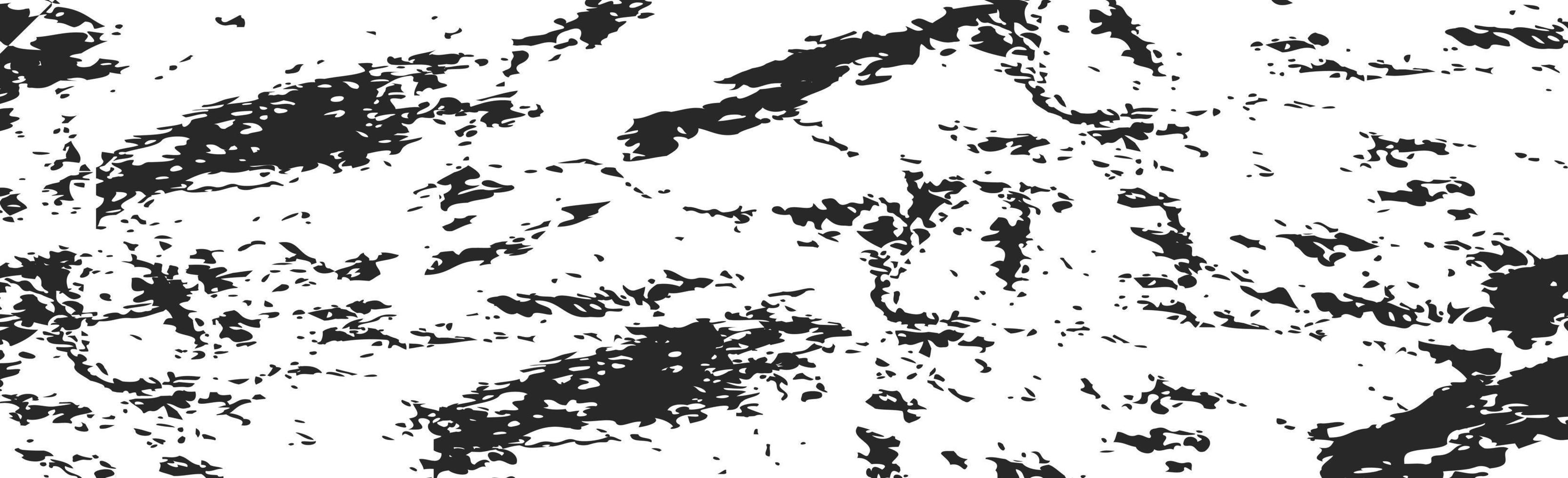 grunge svarta linjer och prickar på en vit bakgrund - vektor