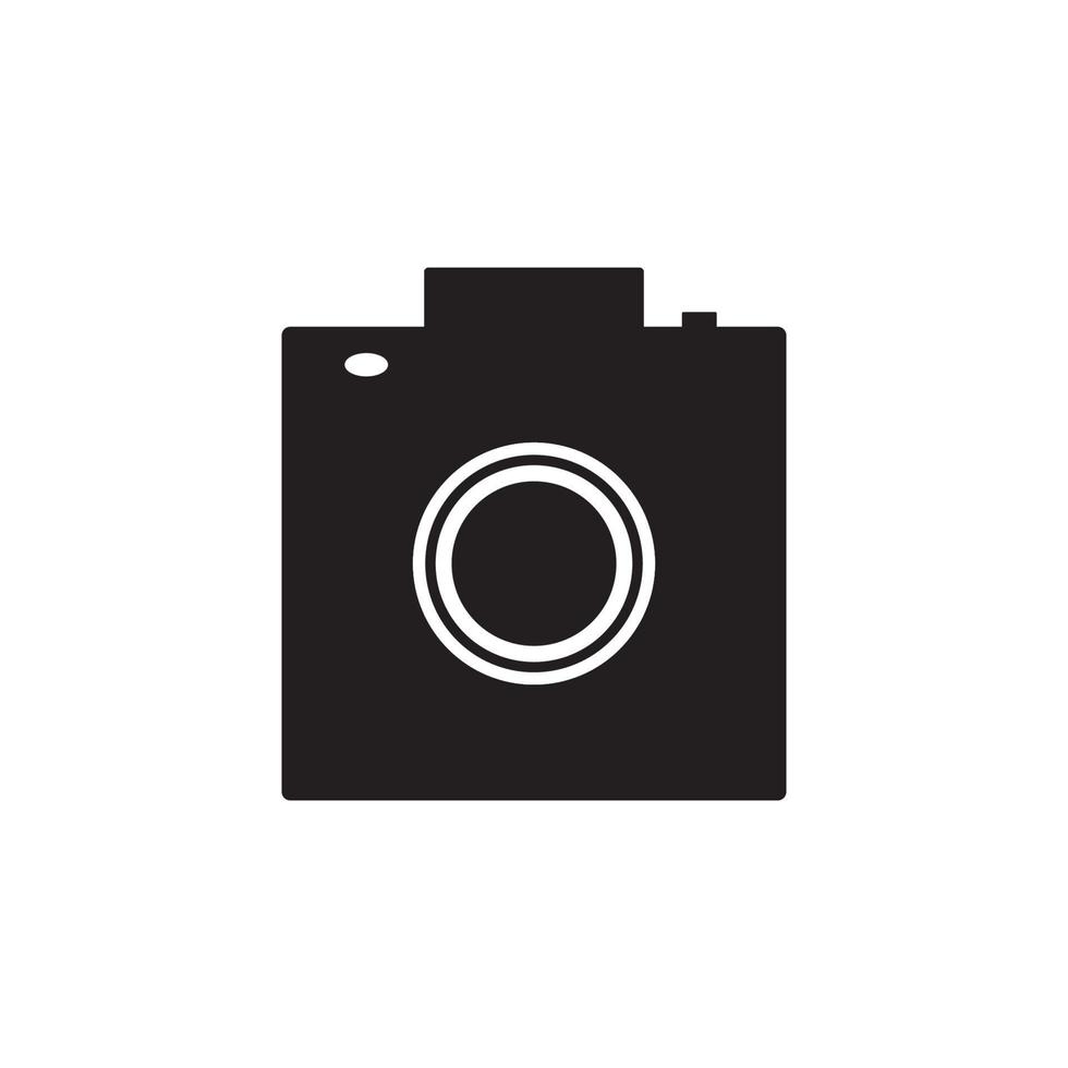 kamera ikon vektor logotyp. fotografi ikoner set. säkerhetskamera ikon. foto- och videoikon