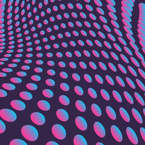 lila optisk illusion bakgrund vektor