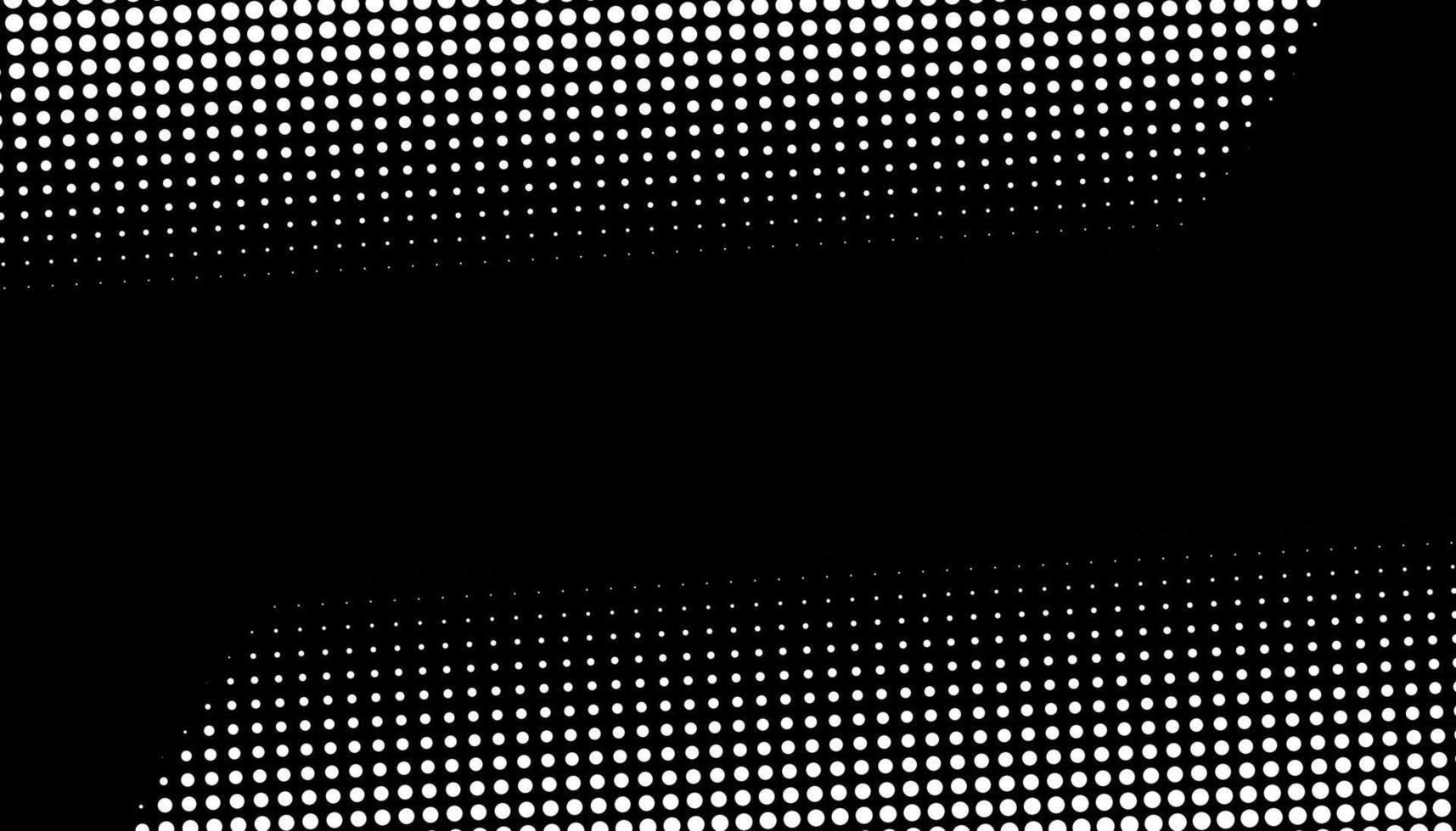 retro halvtonsgradient från prickar. monokrom vit och svart halvtonsbakgrund med cirklar. vektor illustration.