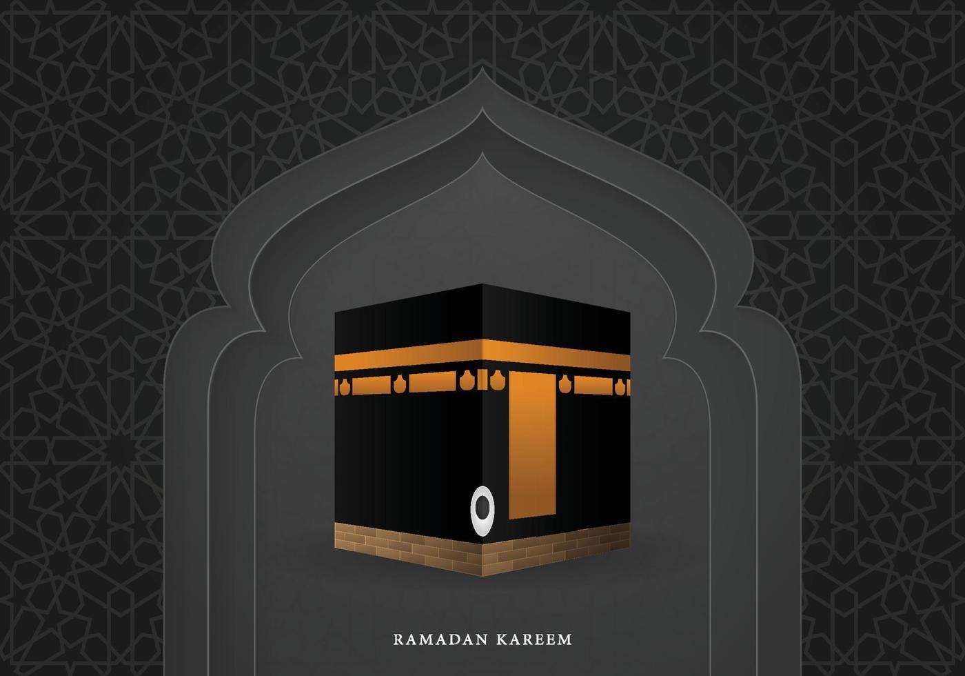 ramadan kareem islamischer hintergrund mit moschee und islamischem konzeptstil design vektor eps 10, eid mubarak, hari raya, eid fitr, eid adha, hajj, umrah