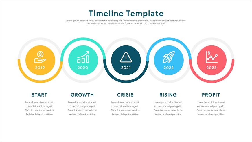 Infographik Template Design vektor