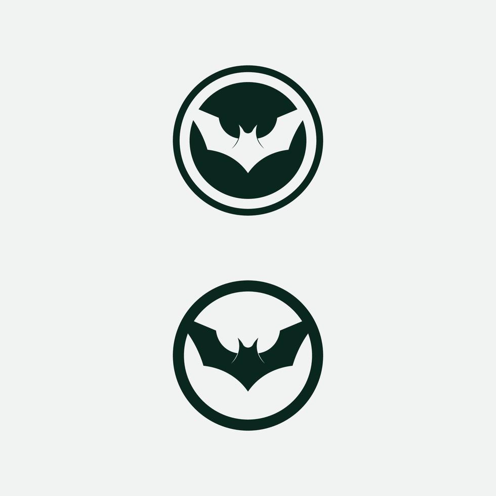 bat logotyp djur och vektor, vingar, svart, halloween, vampyr, gotisk, illustration, design bat ikon vektor