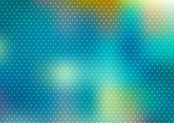 Abstrakt blå suddig bakgrund med prickar vektor