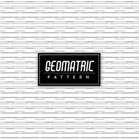 Geomatric nahtloser Muster-Schwarzweiss-Hintergrund vektor