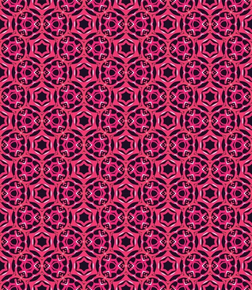 rosa, vit och svart färg sömlös mönster textur och mall. mångfärgad. färgglad dekorativ grafisk design. vektor