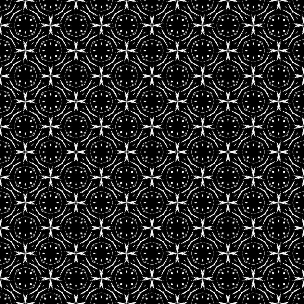 svart och vit sömlös mönster konsistens. gråskala dekorativ grafisk design. mosaikprydnader. mönster mall. vektor illustration. eps10.