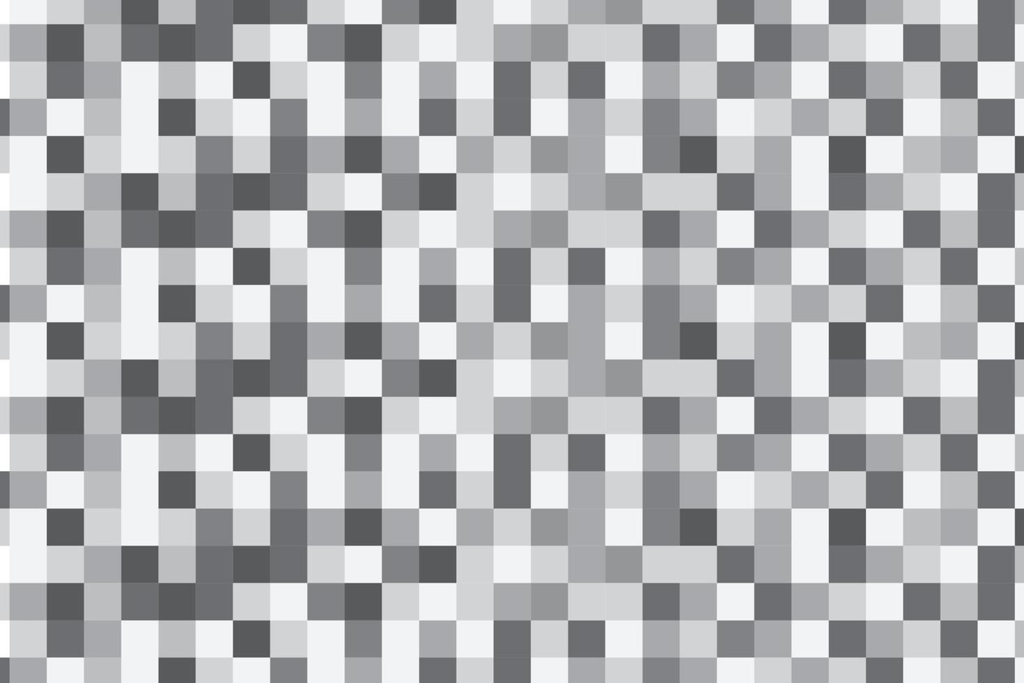 graues Pixelzensurmuster, abstrakter grauer quadratischer Hintergrund vektor