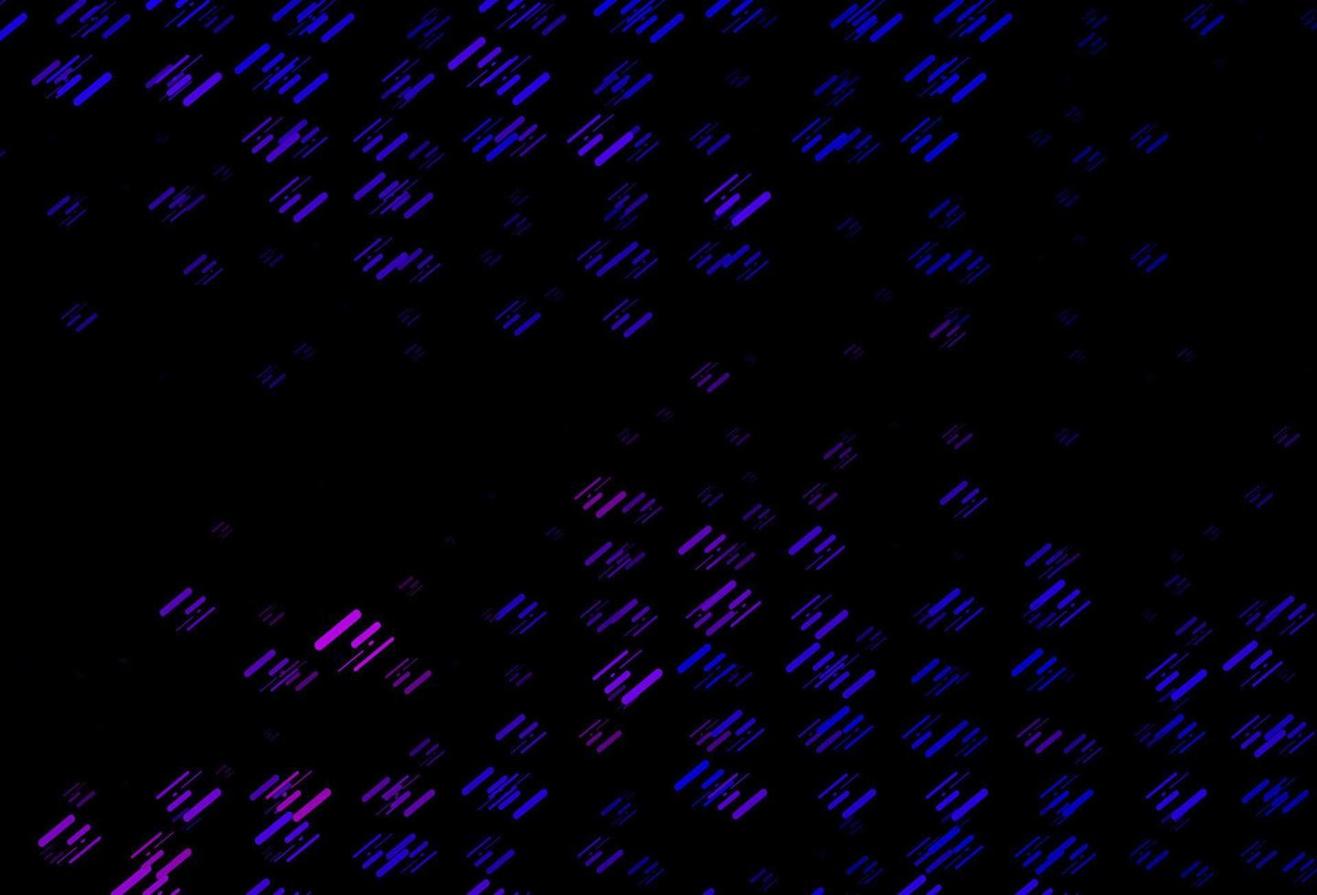 mörkrosa, blå vektorlayout med platta linjer. vektor