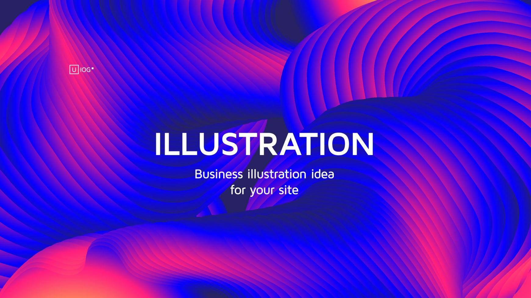 Landing-Page-Vorlage für Vektorillustration vektor