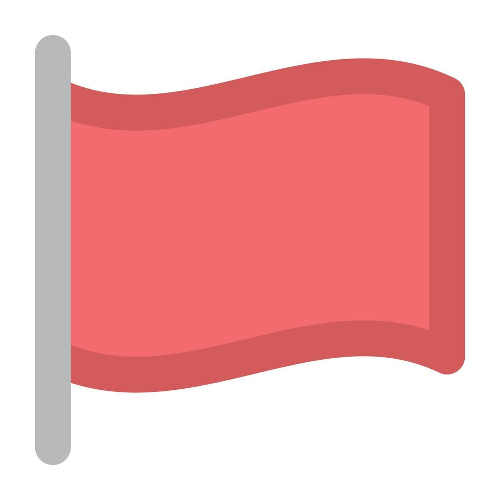 trendiga flagga koncept vektor