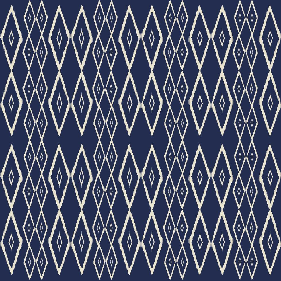 abstrakt batik bohemiskt tyg mode mönster bakgrund vektor grafisk illustration seamless mönster