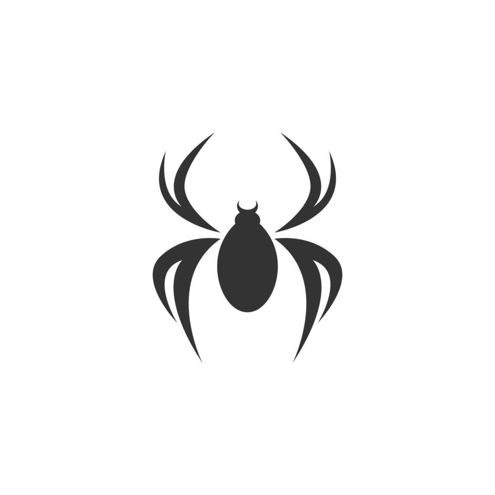 Spider-Logo-Symbol-Design-Konzept-Vorlage-Illustration vektor