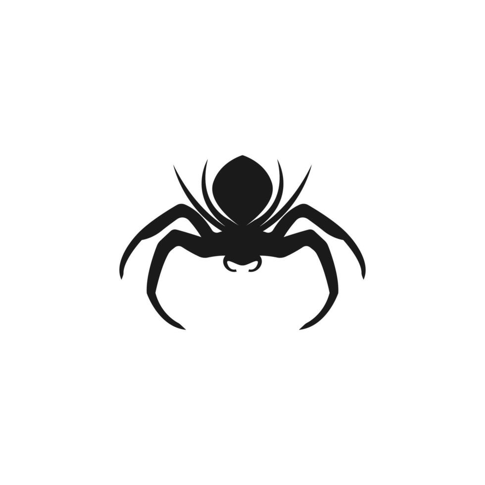 Spider-Logo-Symbol-Design-Konzept-Vorlage-Illustration vektor