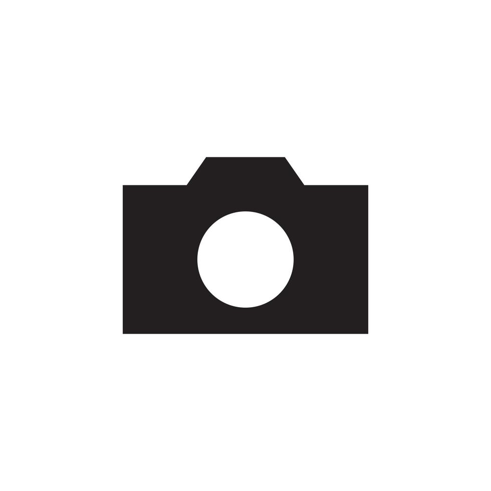 kamera logotyp ikon tecken symbol design vektor