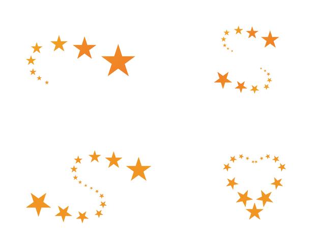 Stjärna ikon illustration design vektor