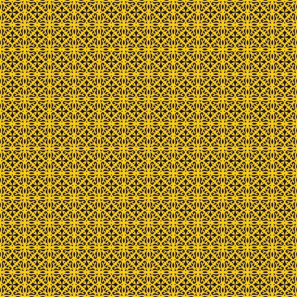 abstrakter hintergrund des goldenen batik-geometrischen musters für vorlageneinladungsplakate oder grafische elemente vektor
