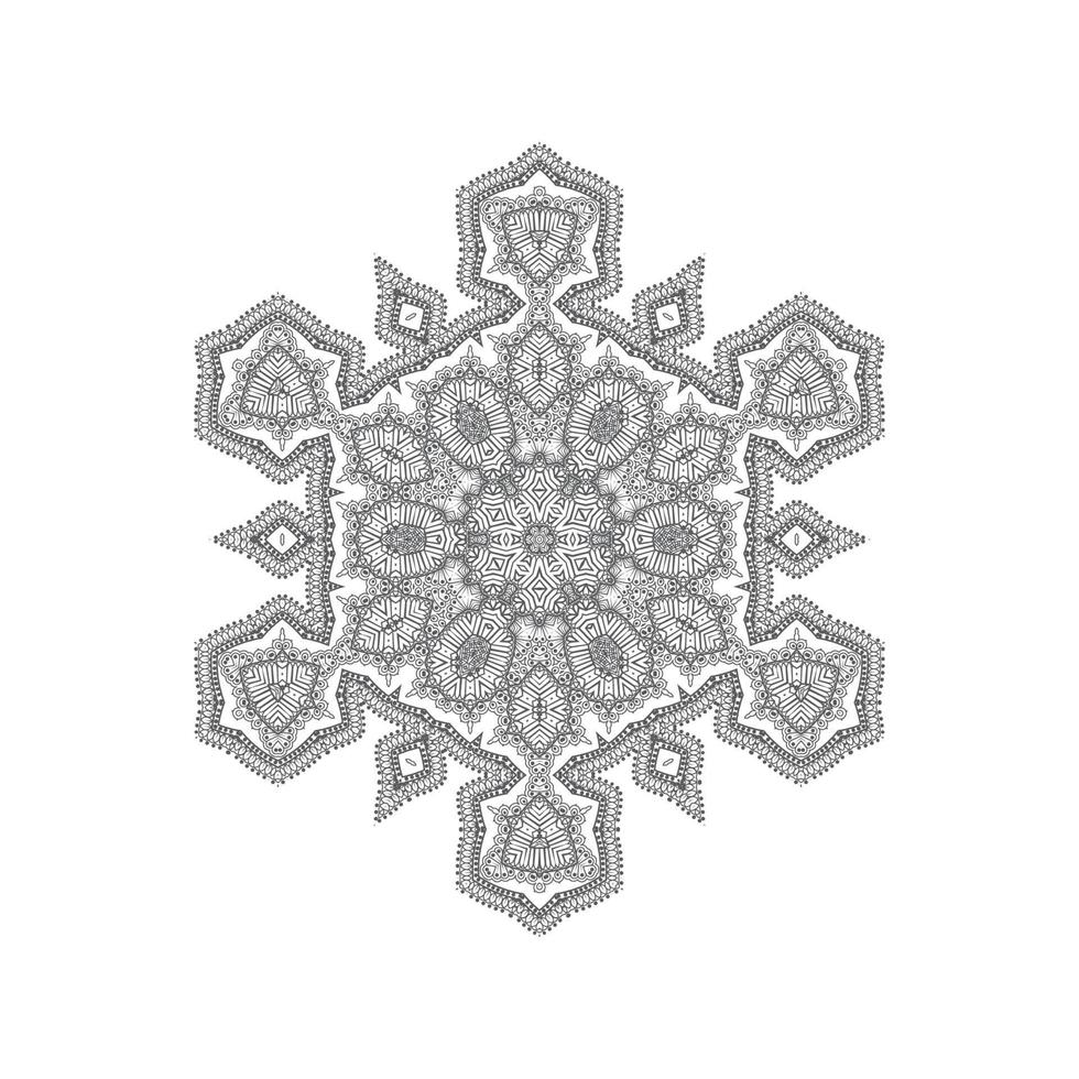 elegant mandala vektor för design