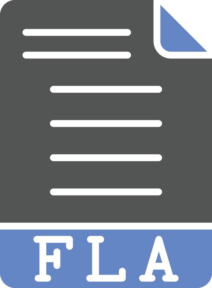 Fla-Symbol-Stil vektor