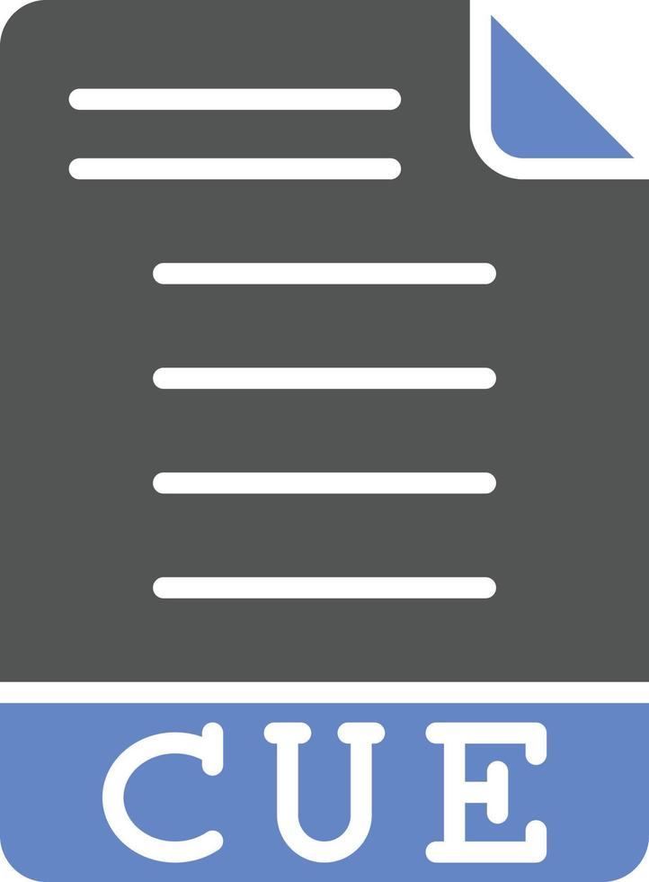 Cue-Icon-Stil vektor