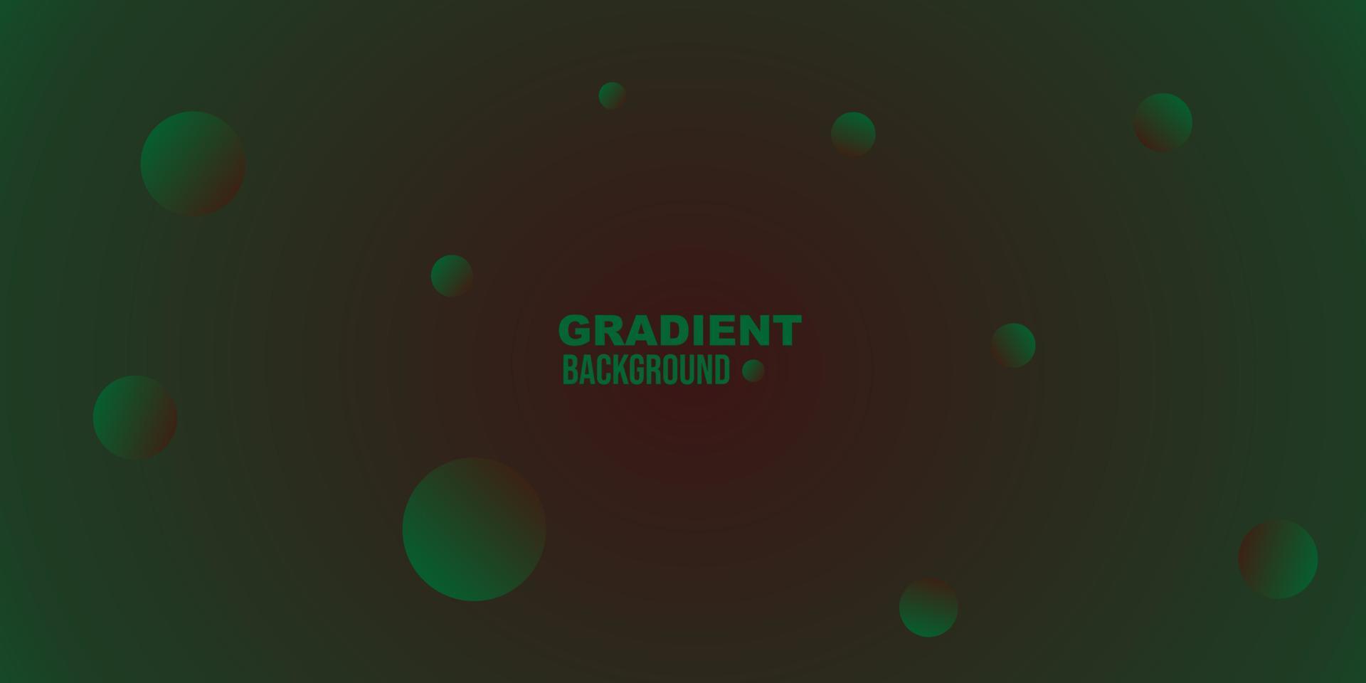 mörkgrön modern gradient bakgrund. design illustration för teknik eller natur banner vektor